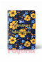 96 Pages Leather Grain Cover Flowers Model 17X24 Timeless Agenda 1 Piece - 5
