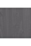 Sideboard HAMAR Light Grey 85x35x80 cm Solid Wood Pine - 5