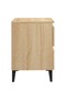 Bed Cabinets 2 pcs Sonoma Oak 40x35x50 cm Engineered Wood - 4