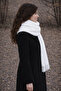 Sim Stripe Tassel Mohair Ipmakarna Shawl & Scarf - 2