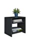 Bedside Cabinets 2 pcs Black 40x30x40 cm Engineered Wood - 2