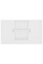 Sideboard White 120x30.5x70 cm Engineered Wood - 4