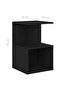 Bedside Cabinets 2 pcs Black 35x35x55 cm Engineered Wood - 5