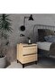 Bed Cabinets 2 pcs Sonoma Oak 40x35x50 cm Engineered Wood