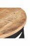 Coffee Table Ø68x43 cm Rough Mango Wood - 8