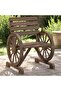 Garden Chairs 2 pcs 58x58x78.5 cm Solid Wood Fir