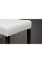 Dining Chairs 4 pcs White Faux Leather - 6