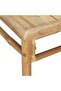 2 Piece Garden Lounge Set with Light Grey Cushions Bamboo - 8