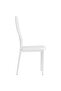 Dining Chairs 6 pcs White Faux Leather - 4