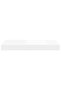 Floating Wall Shelves 2 pcs White 40x23x3.8 cm MDF - 6