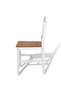 Dining Chairs 2 pcs White Pinewood - 4