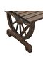 2 Piece Garden Lounge Set Solid Wood Fir - 5