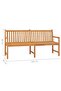 Garden Bench 180 cm Solid Teak Wood - 3