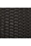 3-Seater Garden Bench with Cushions Black Poly Rattan - 7