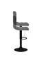 Bar Stools 2 pcs Dark Grey Velvet - 6