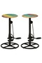 Bar Chairs 2 pcs Solid Reclaimed Wood