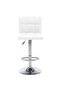 Bar Stools 2 pcs White Faux Leather - 2