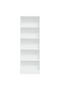 Bookcase White 60x24x176 cm Engineered Wood - 2