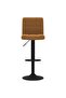 Bar Stools 2 pcs Brown Velvet - 2