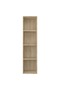 Book Cabinet | Sonoma Oak | Engineered wood | Medium - 5