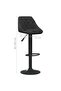 Bar Stools 2 pcs Black Velvet - 3
