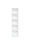 Bookcase White 40x24x176 cm Engineered Wood - 2
