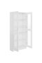 Vitrine Cabinet White 82.5x30.5x185 cm Engineered Wood - 4