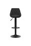 Bar Stools 2 pcs Black Velvet - 2