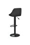 Bar Stools 2 pcs Black Velvet - 5