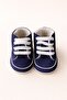 Organic Cotton Lined, Baby First Step Shoes, Lace-Up, Fur Lined Inside, Non-Slip Sole, Booties-Slippers - 2
