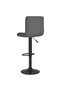 Bar Stool Dark Grey Fabric - 4