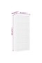 5-Tier Book Cabinet White 80x30x189 cm Engineered Wood - 3