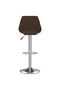 Bar Stools 2 pcs Brown and White Faux Leather - 2