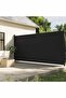 Retractable Side Awning Black 200x600 cm