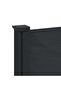 Retractable Side Awning Black 100x500 cm - 6