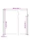 Retractable Side Awning Black 200x600 cm - 3