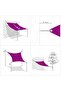 Sunshade Sail 160 g/m² Cream 4x4 m HDPE - 2