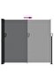 Retractable Side Awning Black 180x500 cm - 4