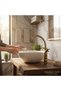 Antique Gold Bowl Faucet Lavatory Fixture Brass Material High Model Classic Design Vintage Faucet - 2