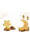 Luxury Crystal Moon Star Led Lamp Decor Party Decor Ornament