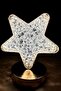 Luxury Crystal Star Led Lamp Decor Party Decor Ornament - 3