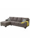 أريكة فاخرة من Plush Haven - بيج - 300×160×80×90 سم - 2