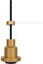 Pendant Lamp, Aluminum, Gold