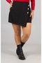 Plus Size Women's Black Shorts Skirt Relaxed Fit Stylish Design - 2
