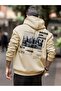 Men's Brooklyn Bridge Printed 3 Thread Hoodie Sweatshirt - 2