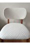 A Kalite Elma Chair Cover Bohemian Chair Cover Flexible Fabric Elastic Model 2 Pieces Leaf Pattern