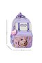 Primary School Girl's Bag Set of 3 Labubu-Like 40*30 cm Lunch Box Pencil Case Orthopedic - 2