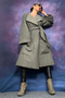 Buklet Wide Cut Cardigan/Coat/Jacket with Pockets under the Knees