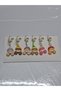 Melkady 1306 - Zipper Bag Charm Set with Cute Children Figures (6 Pieces) - 2