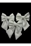 Melkady 423Ba - Luxury Automatic Buckle Set with Bow Scarf (3-Piece)